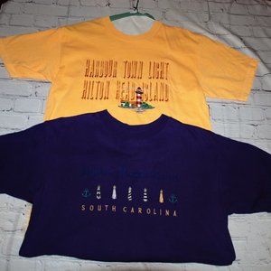 Lot of 2 South Carolina T-Shirts, Like New